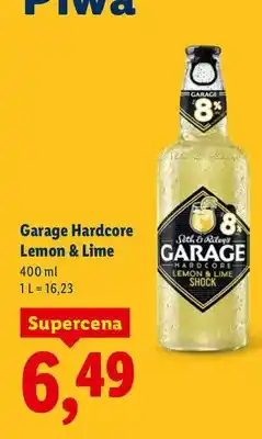 Lidl Piwo Lemon & Lime oferta