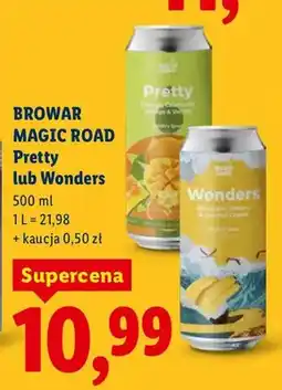 Lidl Piwo Magic Road Pretty lub Wonders oferta