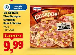 Lidl Pizza Guseppe farmerska Ham & Chorizo oferta