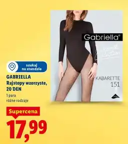 Lidl Rajstopy wzorzyste, 20 DEN oferta