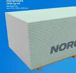 Castorama Płyta gipsowo-kartonowa impregnowana GKBI typ H2 oferta