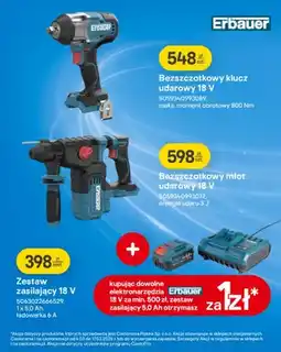Castorama Zestaw zasilający 18V oferta