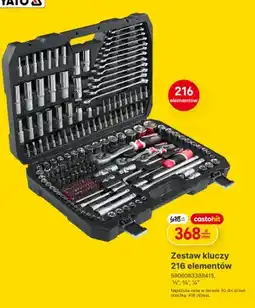 Castorama Zestaw kluczy 216 elementów oferta