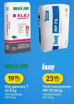 Castorama Tynk maszynowy MP 75 oferta