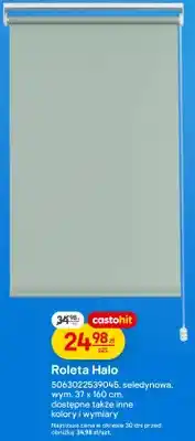Castorama Roleta Halo seledynowa, wym. 37 x 160 cm oferta