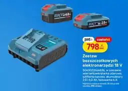 Castorama Zestaw bezszczotkowych elektronarzędzi 18 V oferta