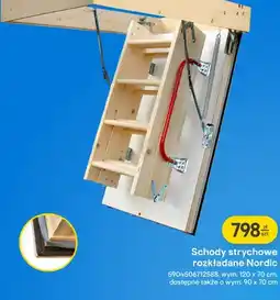 Castorama Schody strychowe rozkładane Nordic oferta