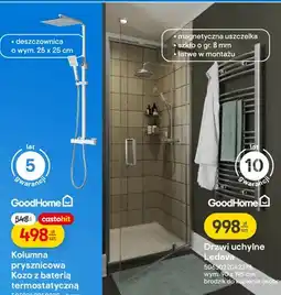 Castorama Kolumna prysznicowa Kozo z baterią termostatyczną oferta