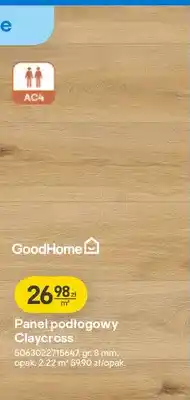 Castorama Panel podłogowy Claycross oferta