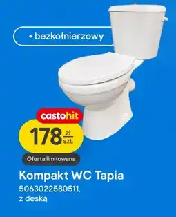 Castorama Kompakt WC Tapia z deską oferta