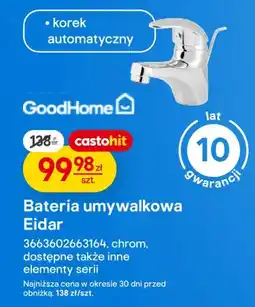 Castorama Bateria umywalkowa Eidar oferta