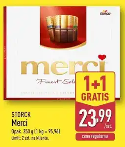 ALDI Czekoladki merci finest selection oferta