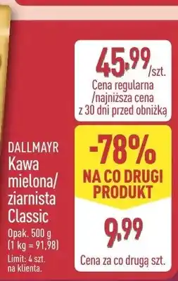 ALDI Kawa mielona Classic oferta
