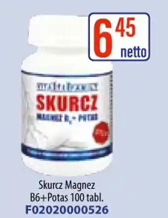 Skurcz Magnez B6+Potas