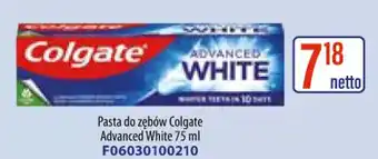 AT Pasta do zębów Colgate Advanced White oferta