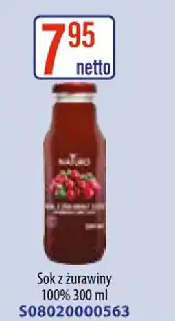 AT Sok z żurawiny Naturo oferta