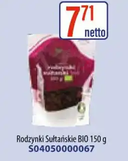 AT Rodzynki Sułtańskie BIO oferta