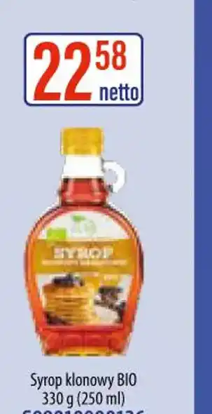 AT Syrop klonowy BIO oferta