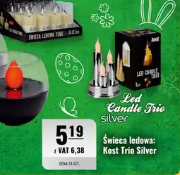 Eurocash Świeca ledowa: Kost Trio Silver oferta