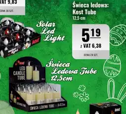Eurocash Świeca ledowa: Kost Tube 12,5 cm oferta