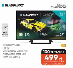 Max Elektro BLAUPUNKT Telewizor 32HLW4000S oferta