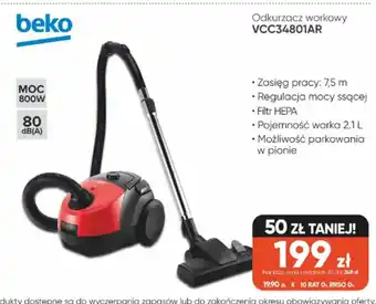 Beko odkurzacz workowy