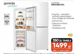 Max Elektro Gorenje Lodówka NRK418ECW4 oferta