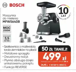 Max Elektro Maszynka do mielenia Bosch MFWS640B oferta