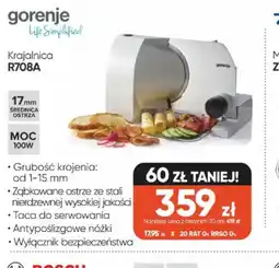 Max Elektro Krajalnica Gorenje R708A oferta