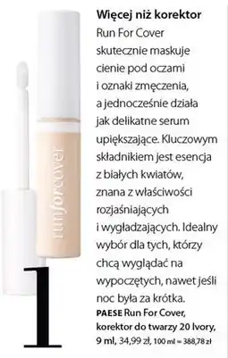 Hebe PAESE Run For Cover, korektor do twarzy 20 Ivory oferta