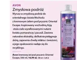 Hebe Avon kremowy żel pod prysznic Oriental Escape oferta