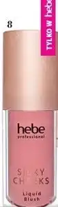 Hebe HEBE PROFESSIONAL Silky Cheeks Liquid Blush, róż w płynie do policzków Love Story oferta