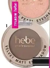Hebe HEBE PROFESSIONAL Velvet Matt Eyeshadow, matowy cień do powiek 57 taupe oferta