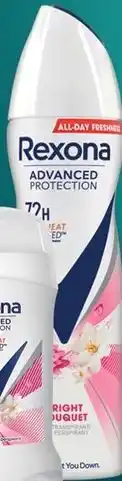 Antyperspirant w sprayu Rexona Advanced Protection 72H Bright Bouquet