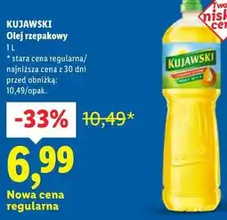 Lidl KUJAWSKI Olej rzepakowy oferta