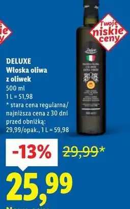 Lidl DELUXE Włoska oliwa z oliwek oferta