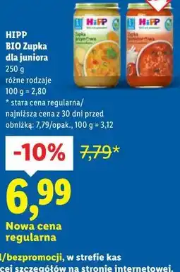 Lidl HIPP BIO Zupka dla juniora oferta