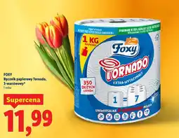 Lidl Foxy Ręcznik papierowy Tornado, 3-warstwowy oferta