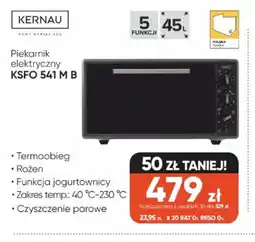 Max Elektro Piekarnik elektryczny Kernau KSFO 541 M B oferta
