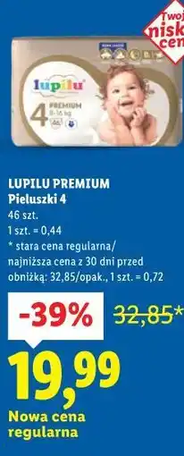 Lidl LUPILU PREMIUM Pieluszki 4 oferta