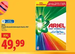 Lidl Ariel Proszek do prania kolorowych tkanin, XXL oferta