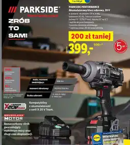 Lidl Akumulatorowy klucz udarowy 20 V oferta