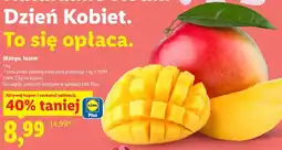Lidl Mango, luzem oferta