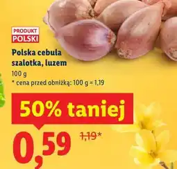 Lidl Polska cebula szalotka, luzem oferta