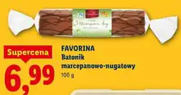 Lidl Favorina Batonik marcepanowo-nugatowy oferta