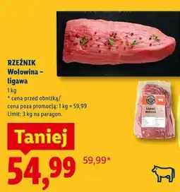 Lidl RZEŹNIK Wołowina - ligawa oferta