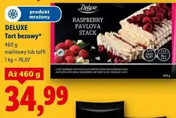 Lidl Deluxe Tort bezowy (malinowy lub toffi) oferta
