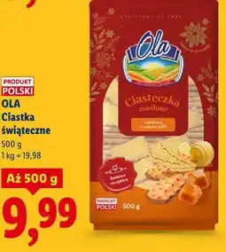 Lidl OLA Ciastka świąteczne oferta