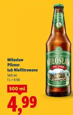Lidl Miłosław Pilzner oferta