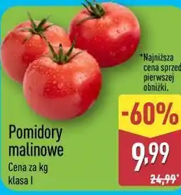 ALDI Pomidory malinowe oferta